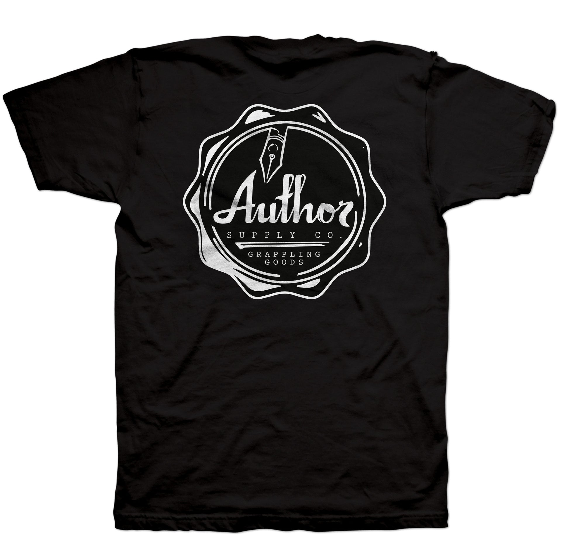 AUTHOR SEAL TEE - BLACK