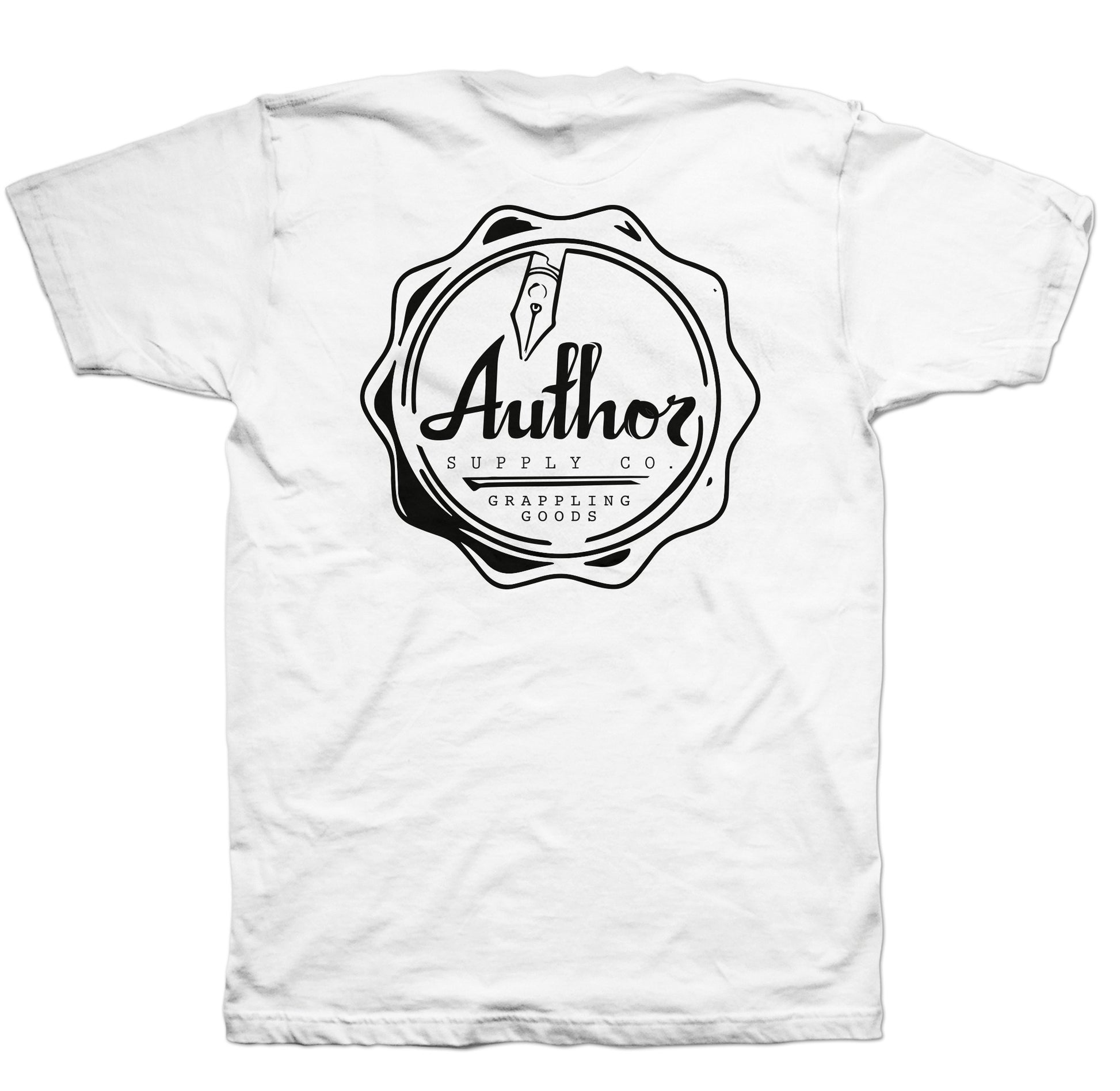 AUTHOR SEAL TEE - WHITE