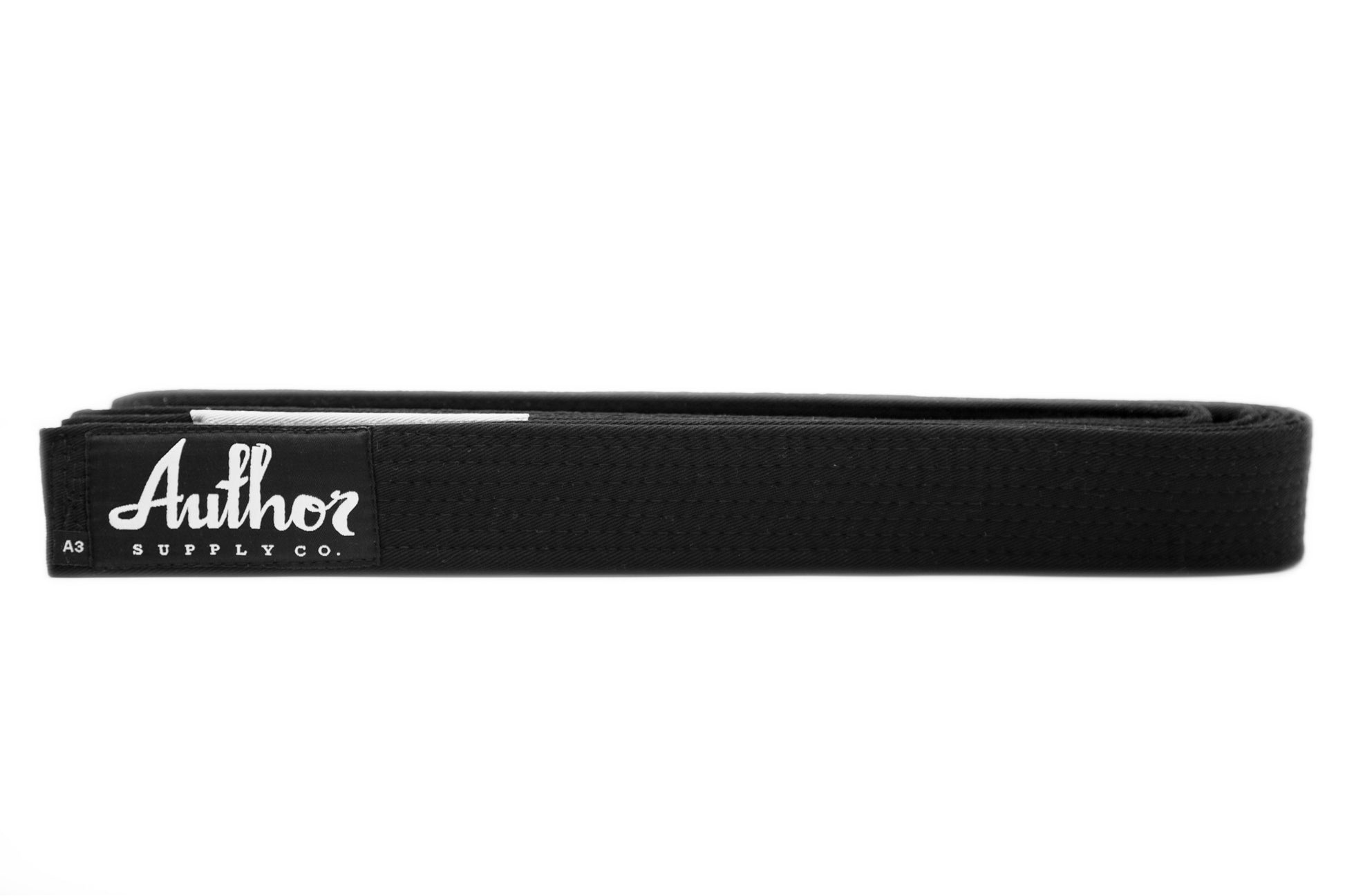 BELT - BLACK (WHITE BAR)