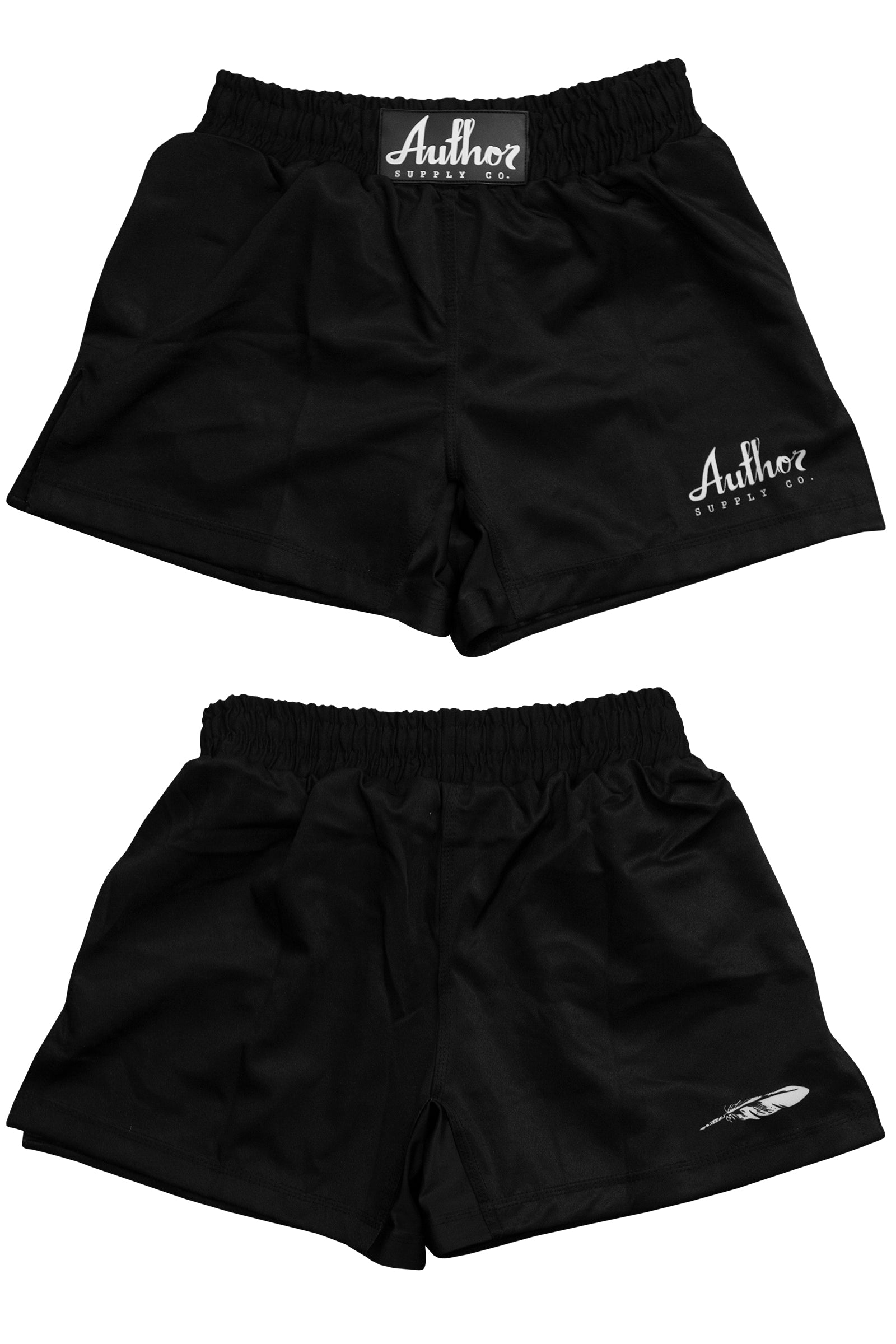 GENERATION 1 GRAPPLING SHORTS (SHORTER CUT - BLACK)
