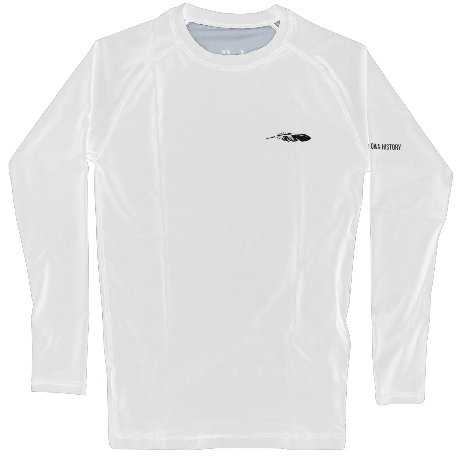 RASH GUARD (WHITE) - VOLUME TWO (LONG SLEEVE)