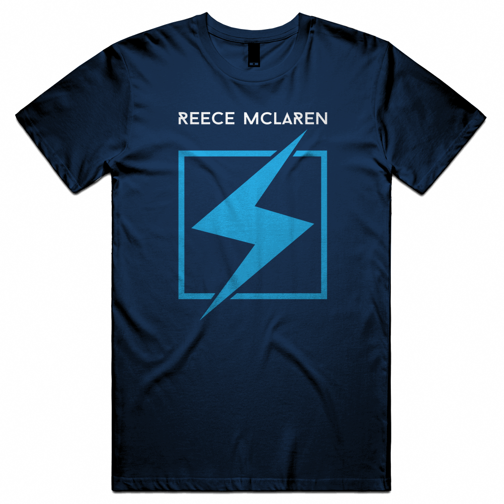 REECE LIGHTNING - 'SQUARED CIRCLE' TEE