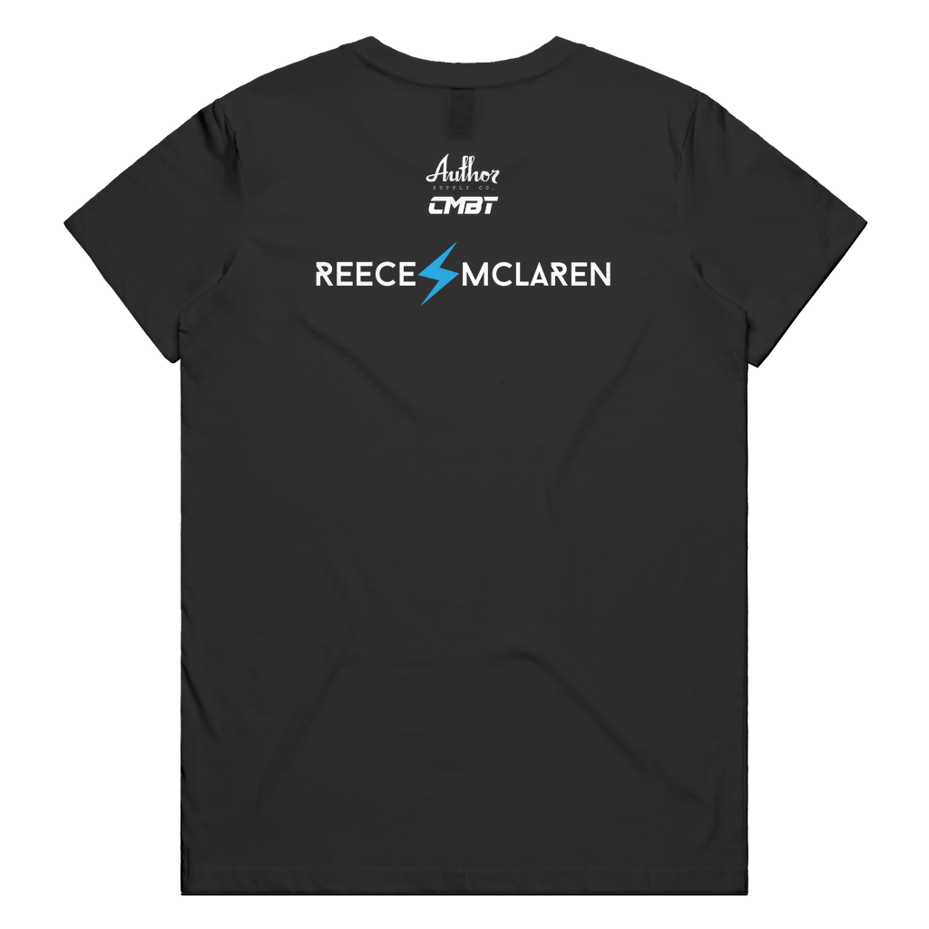 REECE LIGHTNING - 'SQUARED CIRCLE' Women's TEE