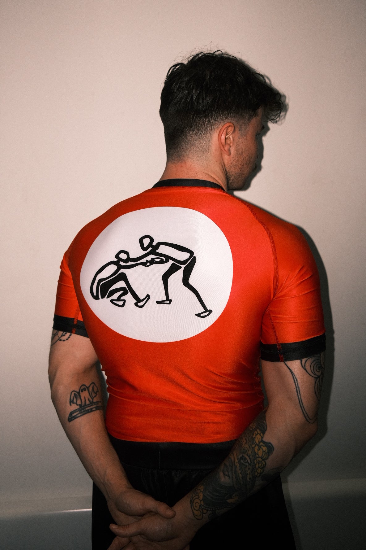 Men's Red Hot Jiu Jitsu Rash Guard