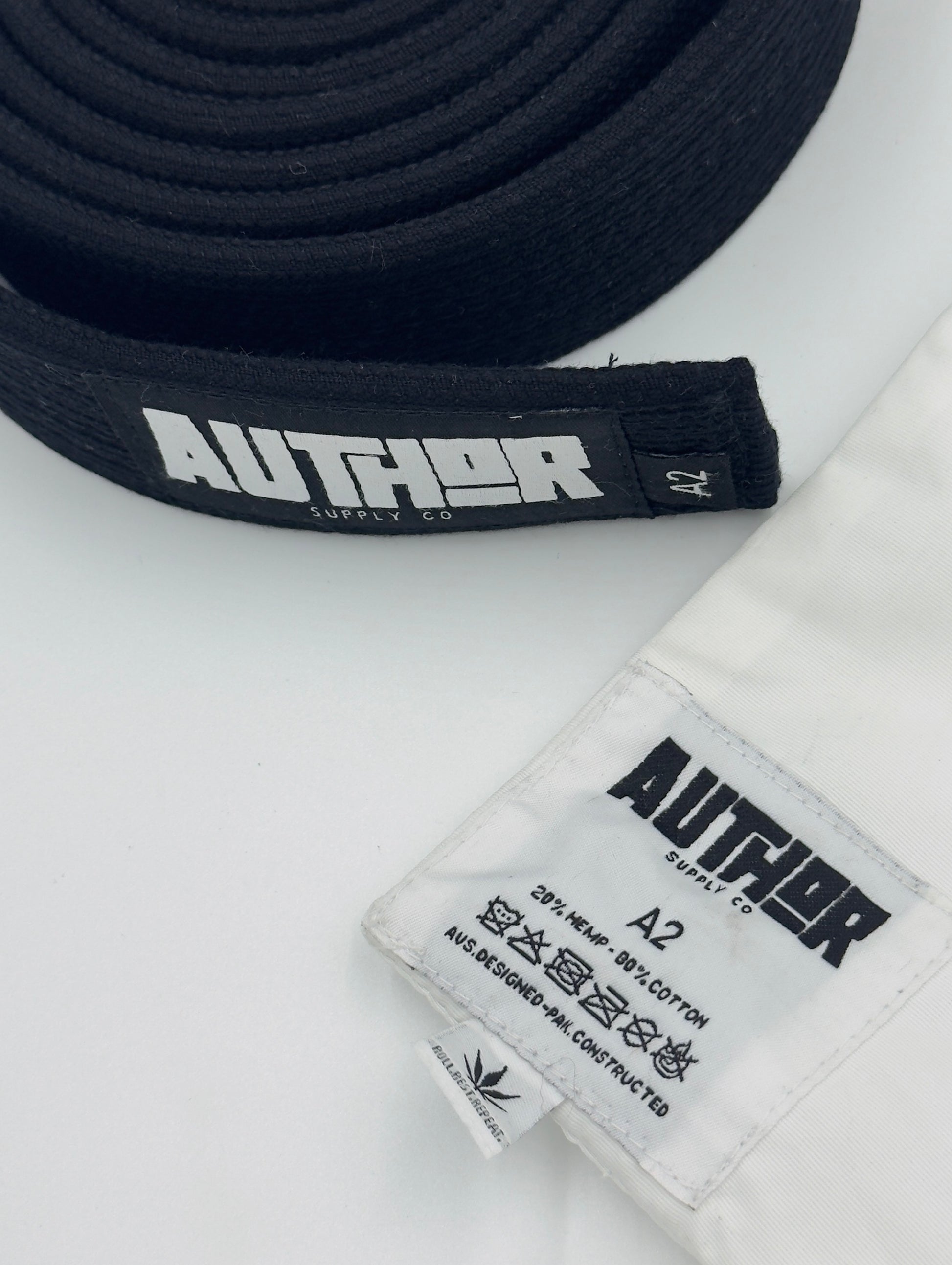 Hemp Black Belt