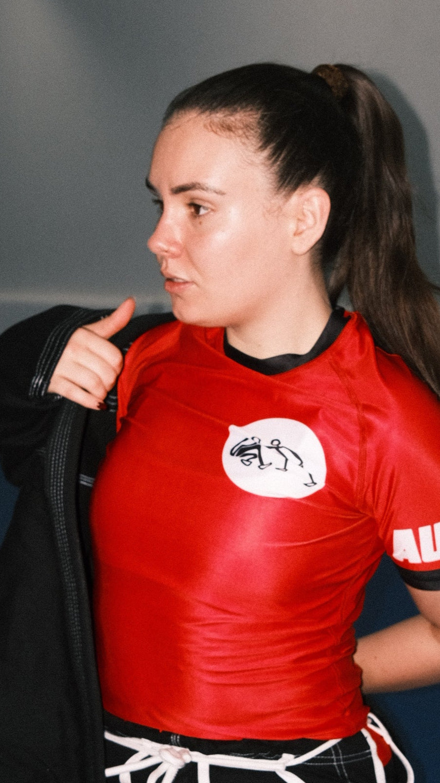 Women's Red Hot Jiu Jitsu Rash Guard