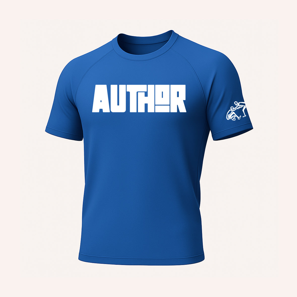 Men's Blue Ranked Rash Guard