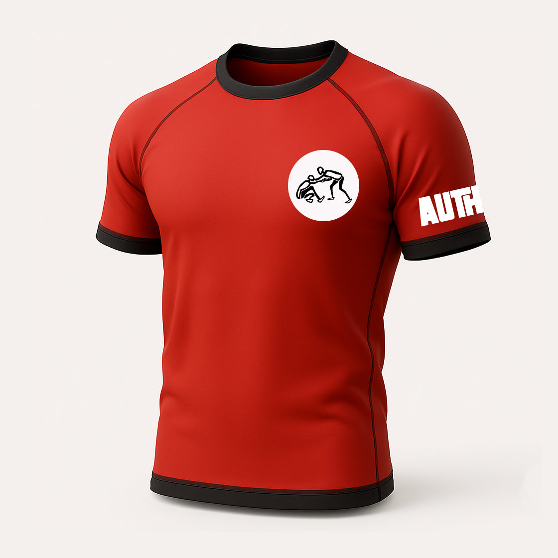 Men's Red Hot Jiu Jitsu Rash Guard