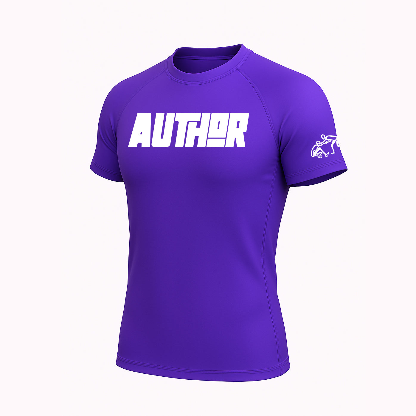 Men's Purple Ranked Rash Guard