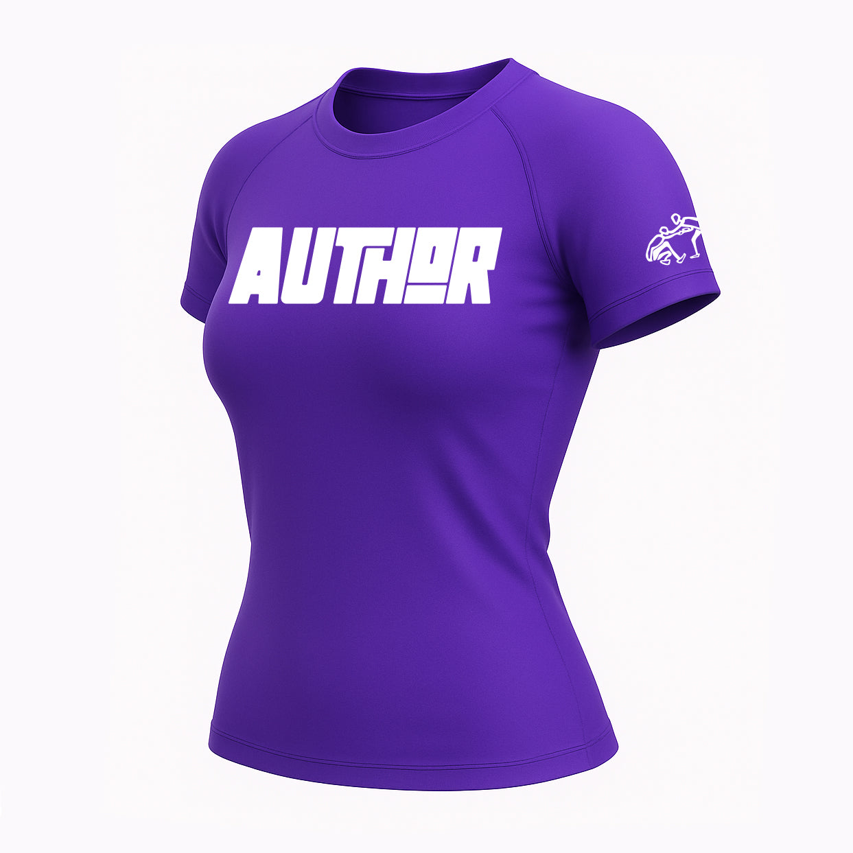 Women's Purple Ranked Rash Guard