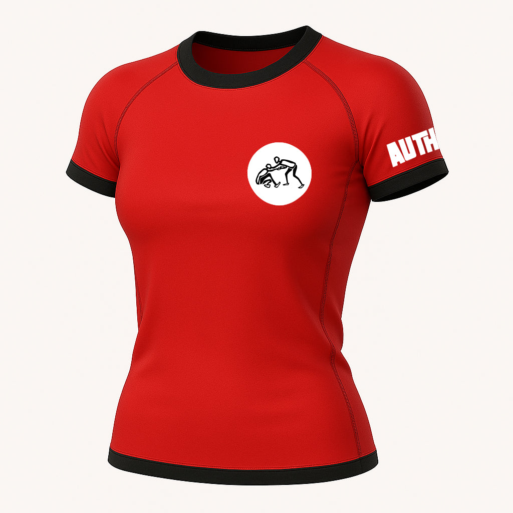 Women's Red Hot Jiu Jitsu Rash Guard