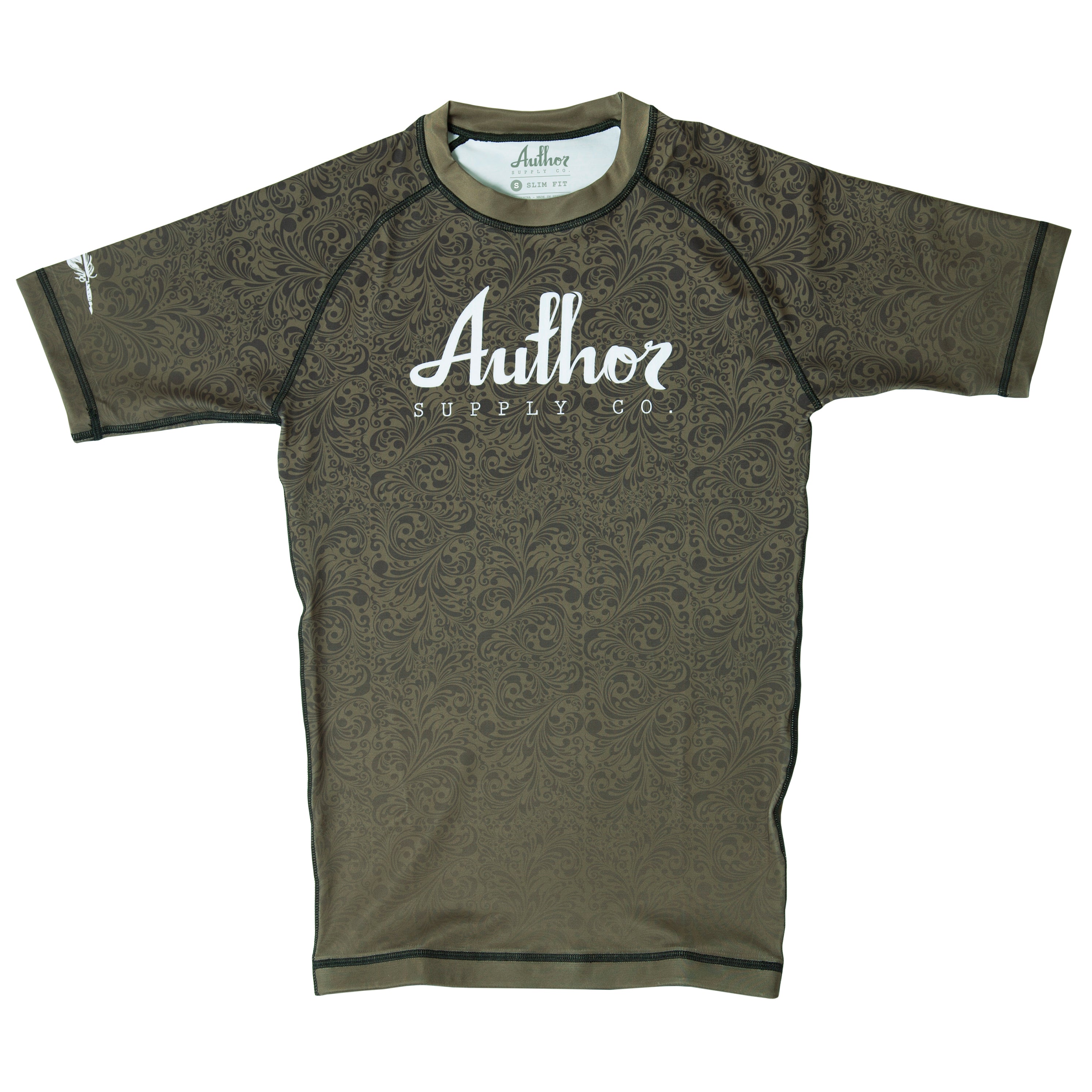 Army Green Rash Guard RASH GUARD (ARMY GREEN) - VOLUME ONE – Author Supply Co.