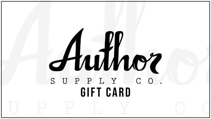 Author Supply Co Gift Card