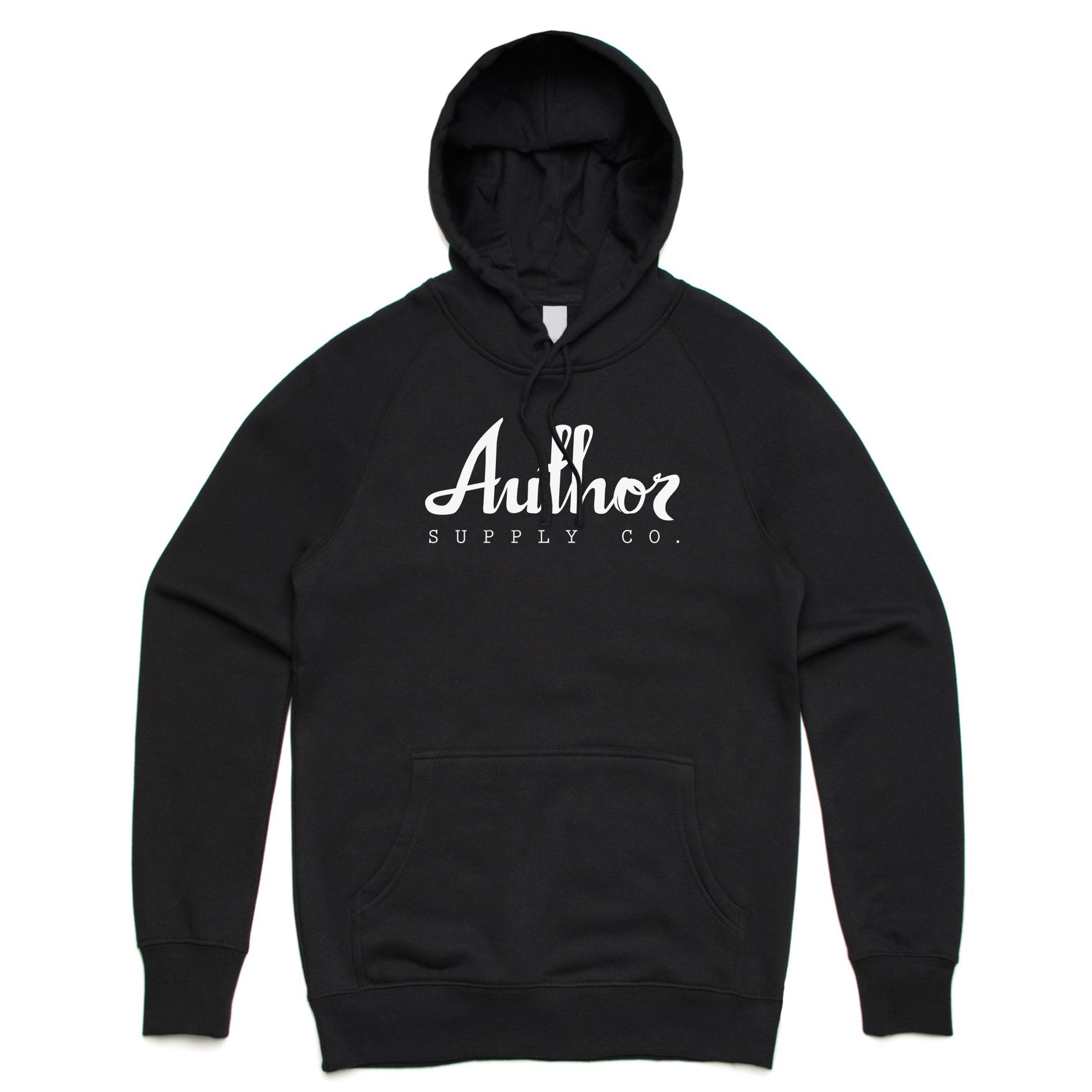 AUTHOR MID-WEIGHT HOOD (BLACK)