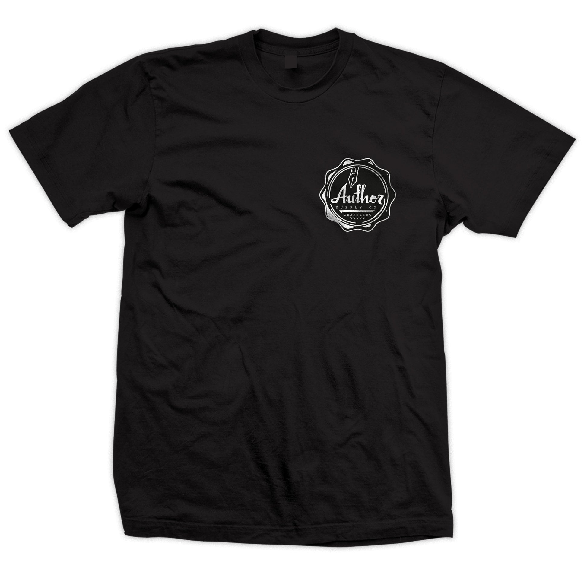 AUTHOR SEAL TEE - BLACK