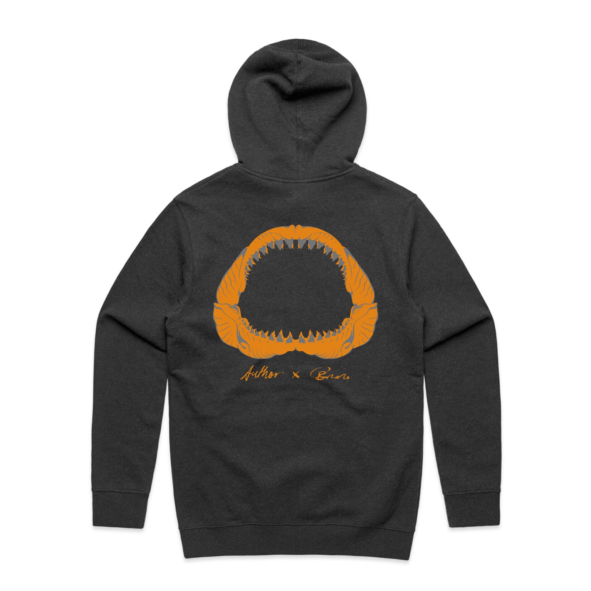TENTACLE HOOD - BEN LEON X AUTHOR SUPPLY CO. (BLACK MARLE)