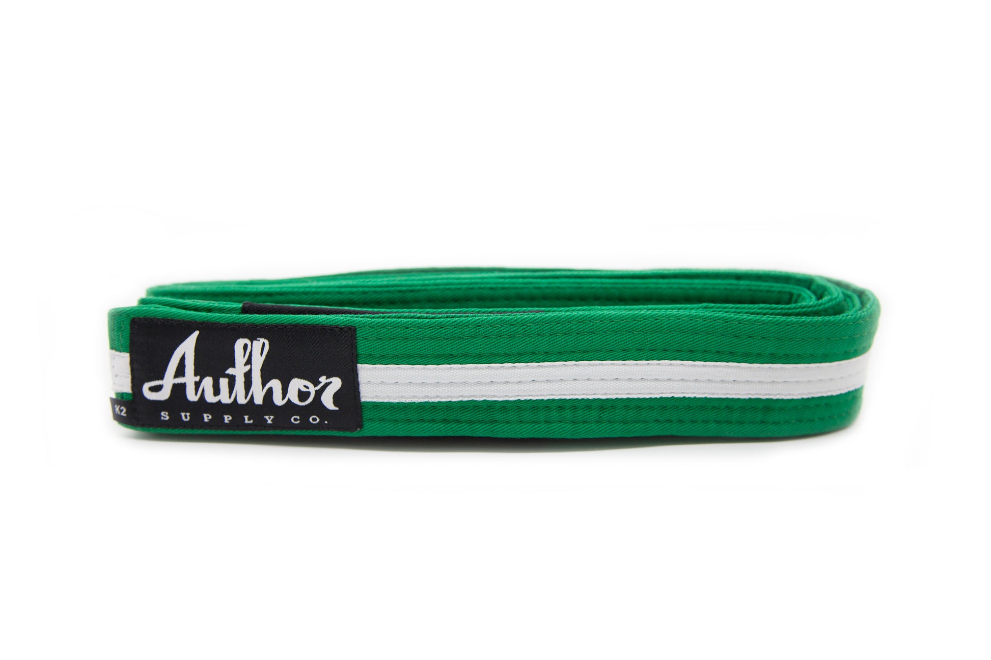 BELT - JUNIOR GREEN/WHITE
