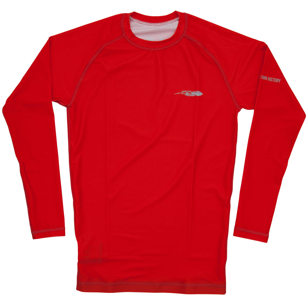 RASH GUARD (RED) - VOLUME TWO (LONG SLEEVE)