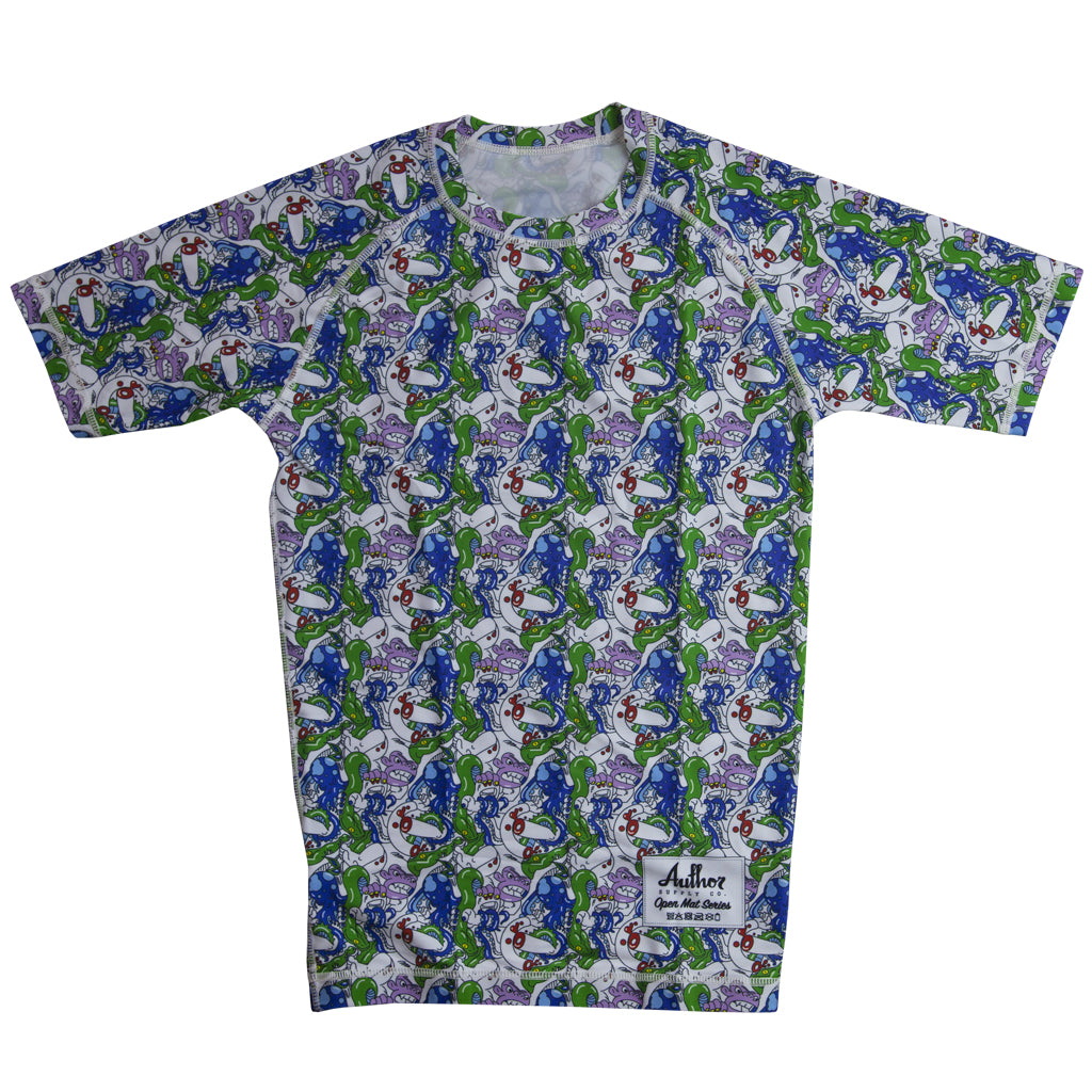 PARTY ANIMAL RASH GUARD (SHORT SLEEVE)