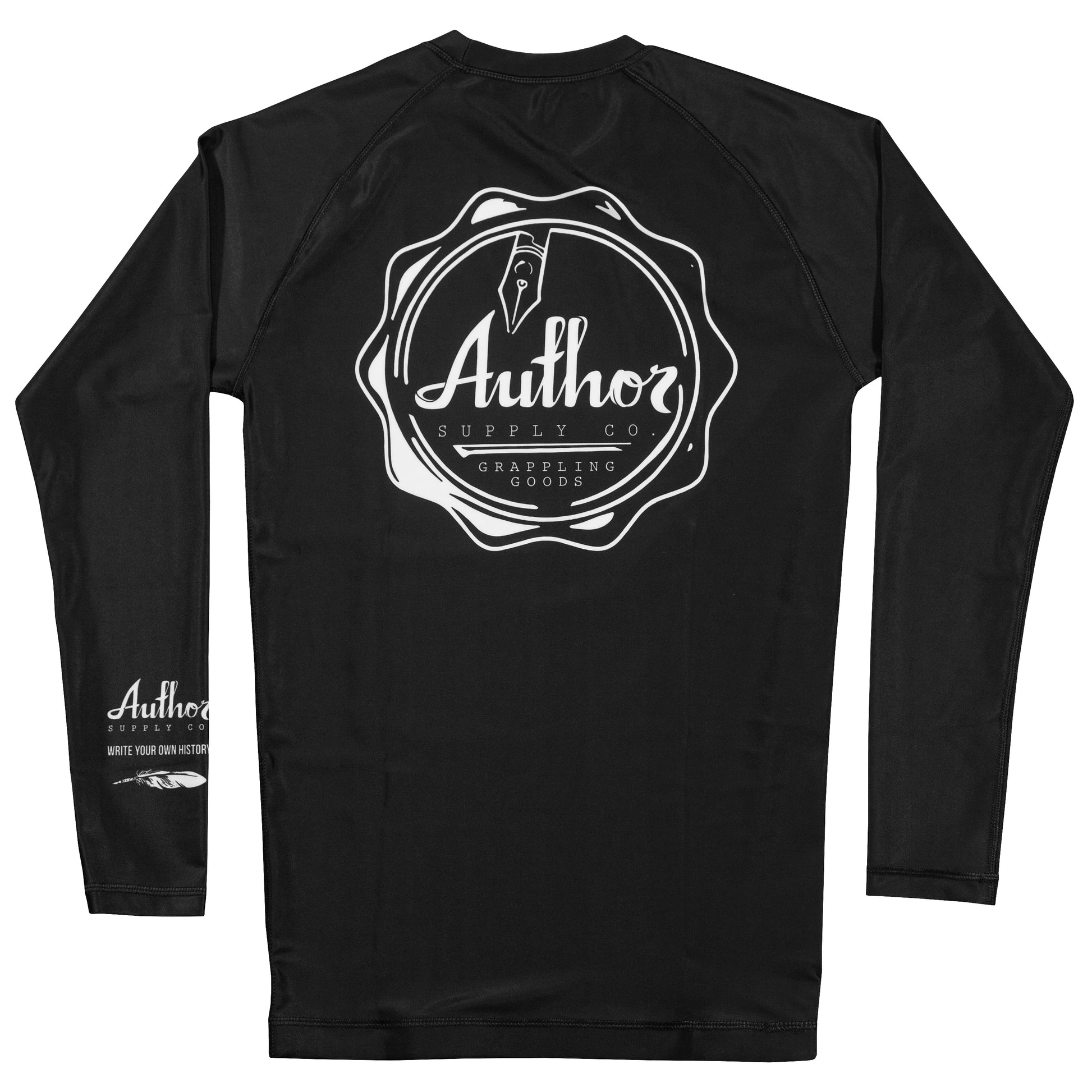 LONG SLEEVE RASH GUARD (BLACK) - VOLUME THREE