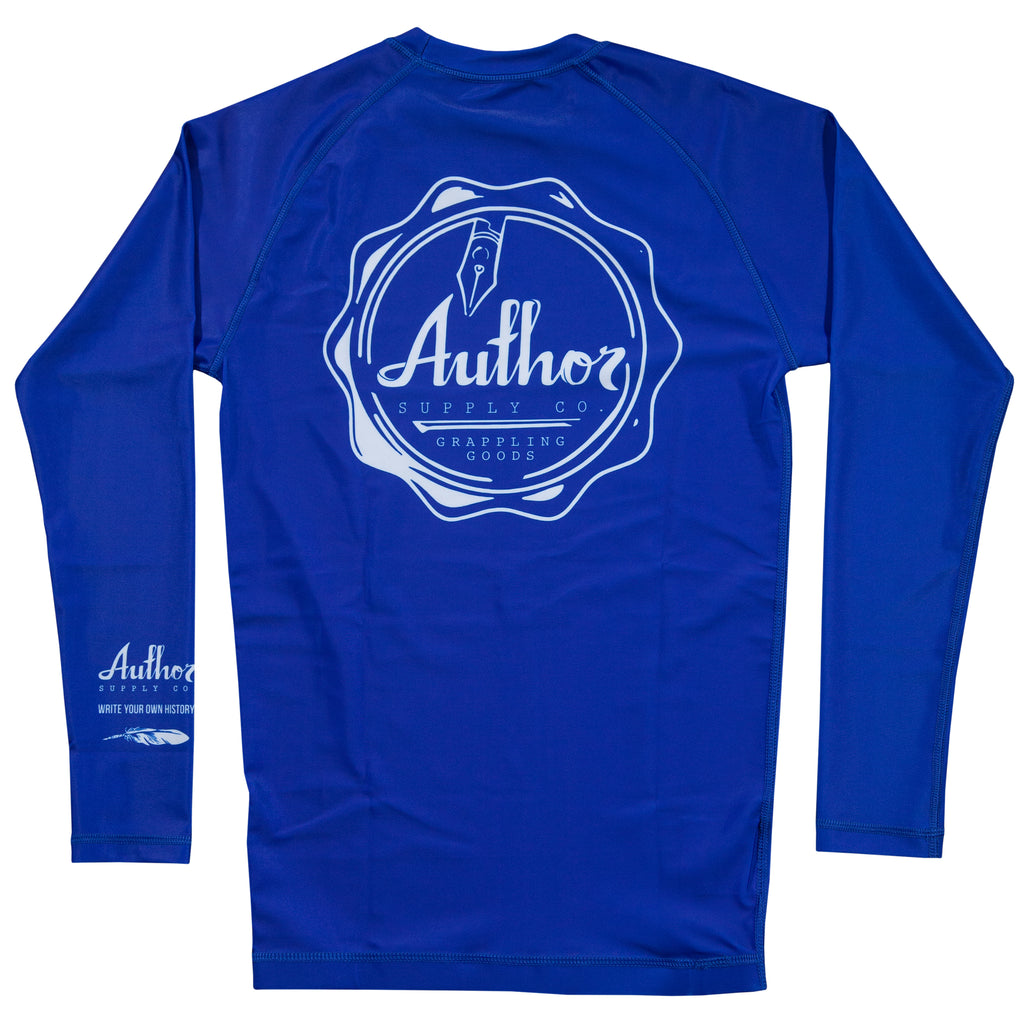 LONG SLEEVE RASH GUARD (BLUE) - VOLUME THREE