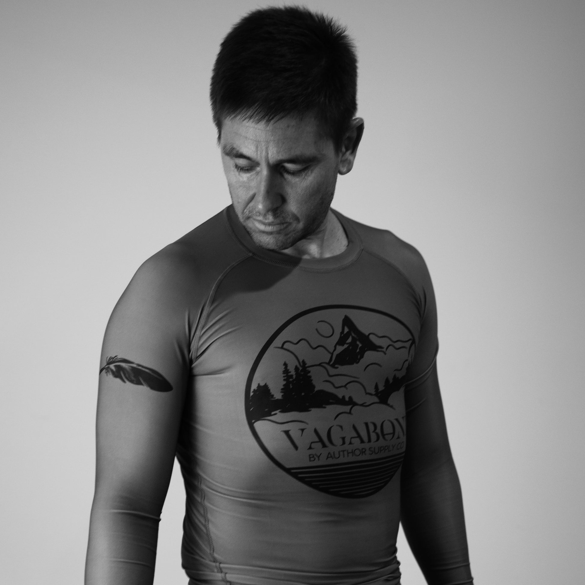 VAGABOND RASH GUARD BY AUTHOR SUPPLY CO.