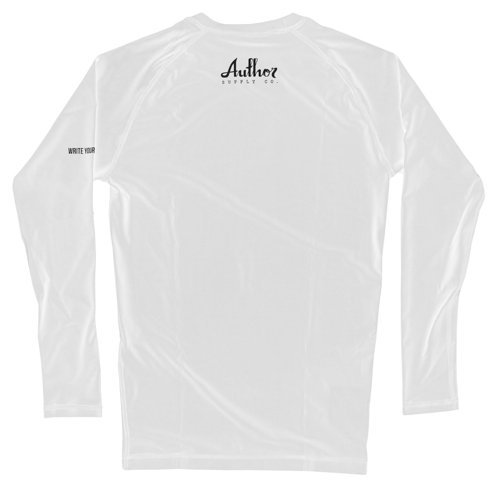 RASH GUARD (WHITE) - VOLUME TWO (LONG SLEEVE)