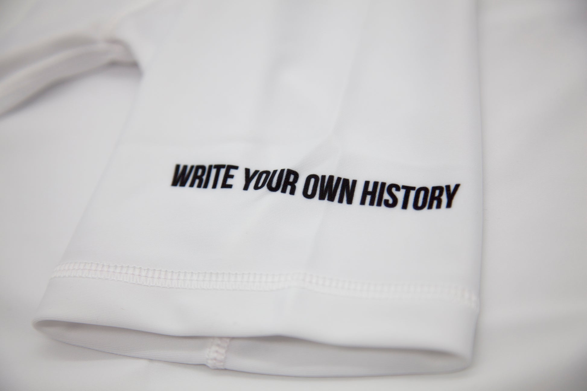RASH GUARD (WHITE) - VOLUME TWO