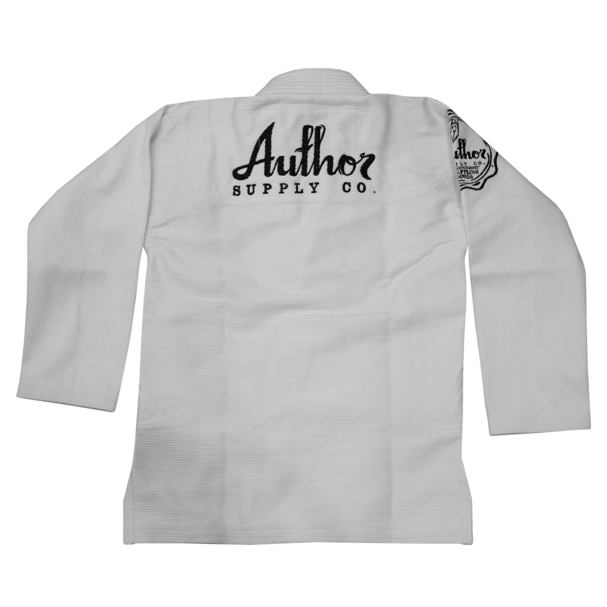 JUNIOR GI - WHITE (BLACK EMBROIDERY)